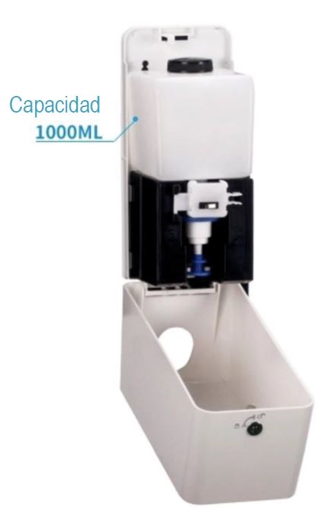 Dosificador de gel hidroalcohólico óptico, capacidad 1 litro - Joma - Lucha contra Covid 19