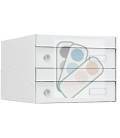 Buzones UNIVERS - U3029 - Con cuerpo y puerta de acero galvanizado Color a elegir ( 2 Baterías)