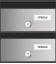 ADAPTA H3720-05 - Negro / Inox Satinado