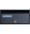 Buzón Arregui, MIRA FLAT - HF8700-06 - Con cuerpo de acero Negro y puerta de acero lacado Antracita