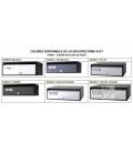 MIRA FLAT HF8800-02 - Negro / Plata - Revistero de frente.
