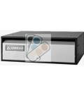Buzón Arregui, MIRA FLAT - HF8800-09 - Con cuerpo de acero Negro y puerta de acero inoxidable o lacado COLOR A ELEGIR