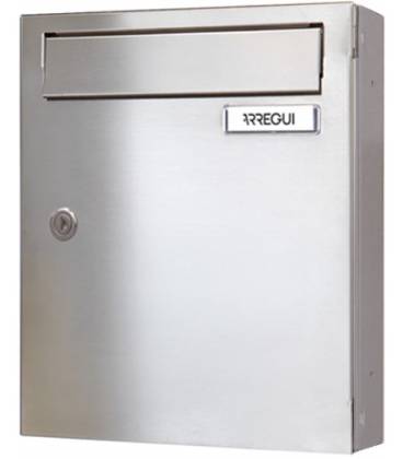 Buzón HABITAT V8700-07- Con cuerpo y puerta de acero INOX SATINADO