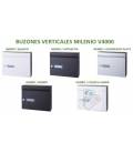 Colores disponibles de los buzones Verticales Milenio V4000