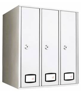 Buzón Joma, AZ 90 Top- 71103- Con cuerpo y puerta en acero electrocincado BLANCO- carga superior.