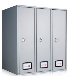 Buzón Joma, AZ 90 TOP - 71030- Con cuerpo y puerta en acero electrocincado PINTURA INOX- (antihuellas)