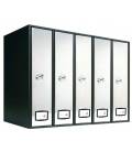 Buzón Joma, AZ 90 TOP -71093 - Con cuerpo en acero electrocincado NEGRO / INOX BRILLO AISI 430, 5 unid. Carga superior