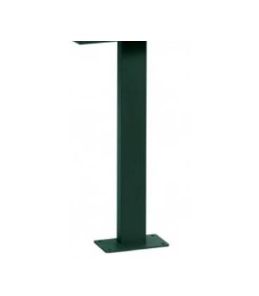SOPORTE (LONGITUD 0.8 m) VERDE - P/ ATORNILLAR A SUELO.
