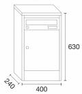Medidas disponibles de los buzones POD k2