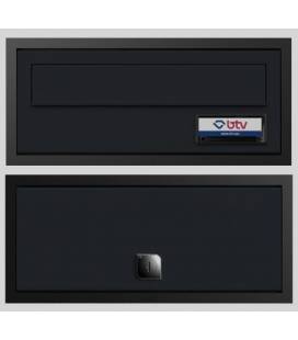 VIENA (doble acceso) 11432 - Negro / Negro (Revistero de fondo)