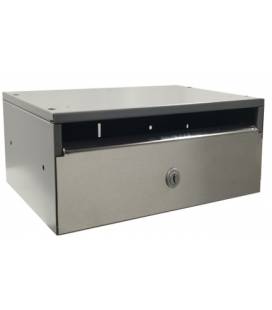 Buzón de Joma, Skyline H2425 - 91380U - Con cuerpo de acero electrocincado plata y puerta de acero Inox Brillo AISI 430