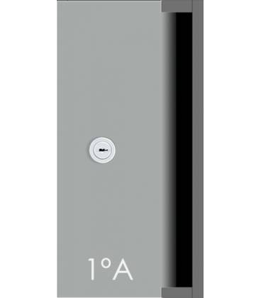 Buzón de Joma, Skyline V2435 - 90378VU - Con cuerpo y puerta de acero termolacado todo Pintura Inox