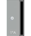 Buzón de Joma, Skyline V2435 - 90378VU - Con cuerpo y puerta de acero termolacado todo Pintura Inox
