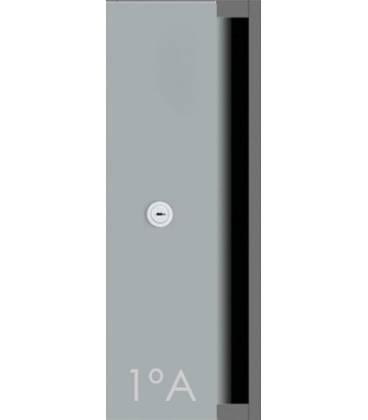 Buzón de Joma, Skyline V3425 - 90360VU - Con cuerpo y puerta de acero termolacado todo Pintura Inox