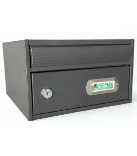 BUZONES URBAN 25 - Con cuerpo y puerta de acero electrozincado Gris Forja
