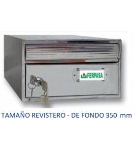 BUZONES URBAN 2535 - Con cuerpo y puerta de acero inoxidable TODO INOX. 