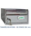 BUZONES URBAN 2535 - Con cuerpo y puerta de acero inoxidable TODO INOX. 
