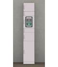 Univers - Buzón de paquetería inteligente, columna U4202A - PLATA