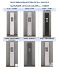 Colores disponibles de los buzones Univers u4200a