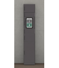 Univers - Buzón de paquetería inteligente, columna U4206A - ANTRACITA