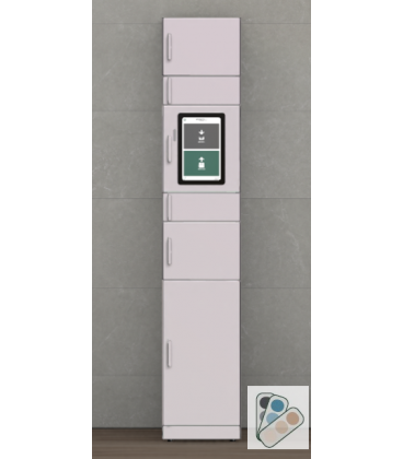 Univers - Buzón de paquetería inteligente, columna U4209A - COLOR A ELEGIR