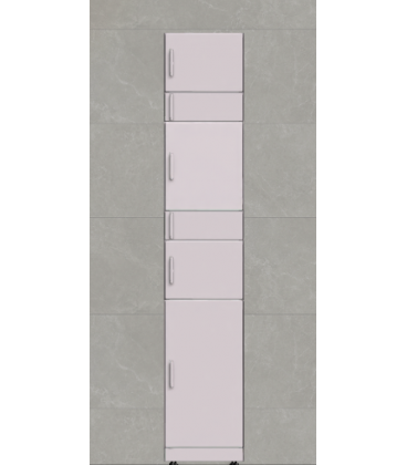 Univers - Buzón de paquetería inteligente, columna U4202B - PLATA - Sin Pantalla