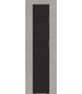 Univers - Buzón de paquetería inteligente, columna U4204B - Negro - Sin Pantalla