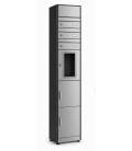 BUZONES UNIVERS PAQUETERIA INTELIGENTE CON PANTALLA + BUZONES DE CORREO - U4205P3- NEGRO/INOX