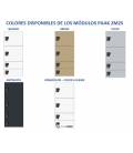 Colores disponibles de los módulos Paak 2M2S