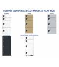 Buzón para paquetería inteligente modular PAAK 1S1M1L - Antracita