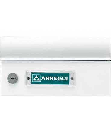 Buzones Milenio H4600-01, Con cuerpo de aluminio Negro y puerta de aluminio Blanco