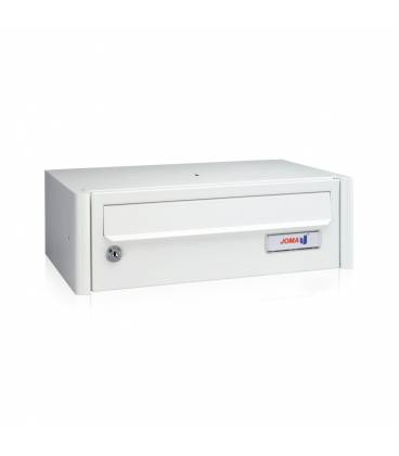 Buzón Joma, Column H404- 75102- cuerpo y puerta en acero electrocincado todo Blanco