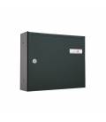 Buzón Joma, kompact Push V360- 83253, cuerpo y puerta de acero electrocincado color todo Negro