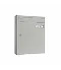 Buzón Joma, kompact Push V270- 83200, cuerpo y puerta de acero electrocincado color todo Pintura Inox (antihuellas)