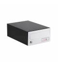 Buzón Joma Horizon h2435- 82605- cuerpo de acero electrocincado negro y puerta de acero electrocincado Blanco.