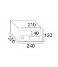 Maritime H2425 - Aluminio anodizado