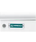 Buzones Milenio H-4500-01- Con cuerpo de Aluminio lacado negro y puerta de aluminio color Blanco