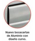Bocacartas en aluminio de extrusión de 6mm. Máxima resistencia a la lluvia, al viento y mayor garantía antivandálica.