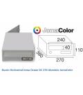 Buzón horizontal Ocean DC 270 / 90397 - cuerpo y puerta en Aluminio JomaColor, doble cara, apto para el exterior