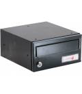Buzón Joma Horizon h2425- 82631- cuerpo de acero electrocincado negro y puerta de acero electrocincado Antracita.