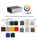 buzón Joma Horizon h3425 - 82614- cuerpo acero electrocincado Negro y puerta de acero electrocincado JomaColor