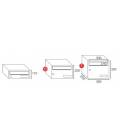 3 alturas disponibles de Buzones Kompact H360 