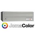 Buzón Kompact Push H360- 24643-con cuerpo en acero electrocincado negro y puerta en acero electrocincado JomaColor