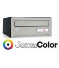 Buzón Joma, Artico Push H275-03635- Con cuerpo en acero electrocincado Negro y puerta en acero electrocincado JomaColor