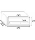 Dimensiones de Buzones Artico Push H370