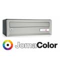 Buzón Joma, Artico Push H370-03610- Con cuerpo en acero electrocincado Negro y puerta en acero electrocincado JomaColor
