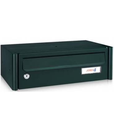 Buzón Joma, Column H404- 75104- Con cuerpo y puerta en acero electrocincado Todo Verde.