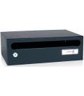 Buzón Hall 23- 03416- cuerpo de acero electrocincado negro y puerta en acero electrocincado Antracita