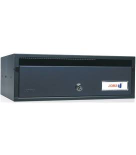 Buzón Joma, Lobby H3425- 82297U-cuerpo en acero electrocincado negro y puerta en acero electrocincado Antracita