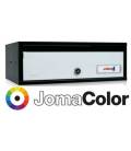 Buzón Joma, Lobby H3425- 82100U-cuerpo en acero electrocincado negro y puerta en acero electrocincado JomaColor (color a elegir)